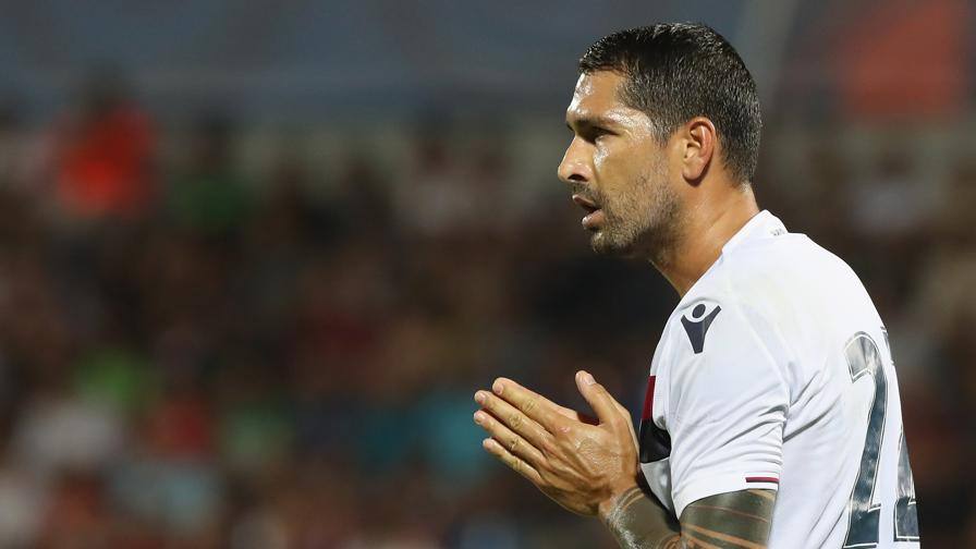 Cagliari Borriello non convocato per la Juve